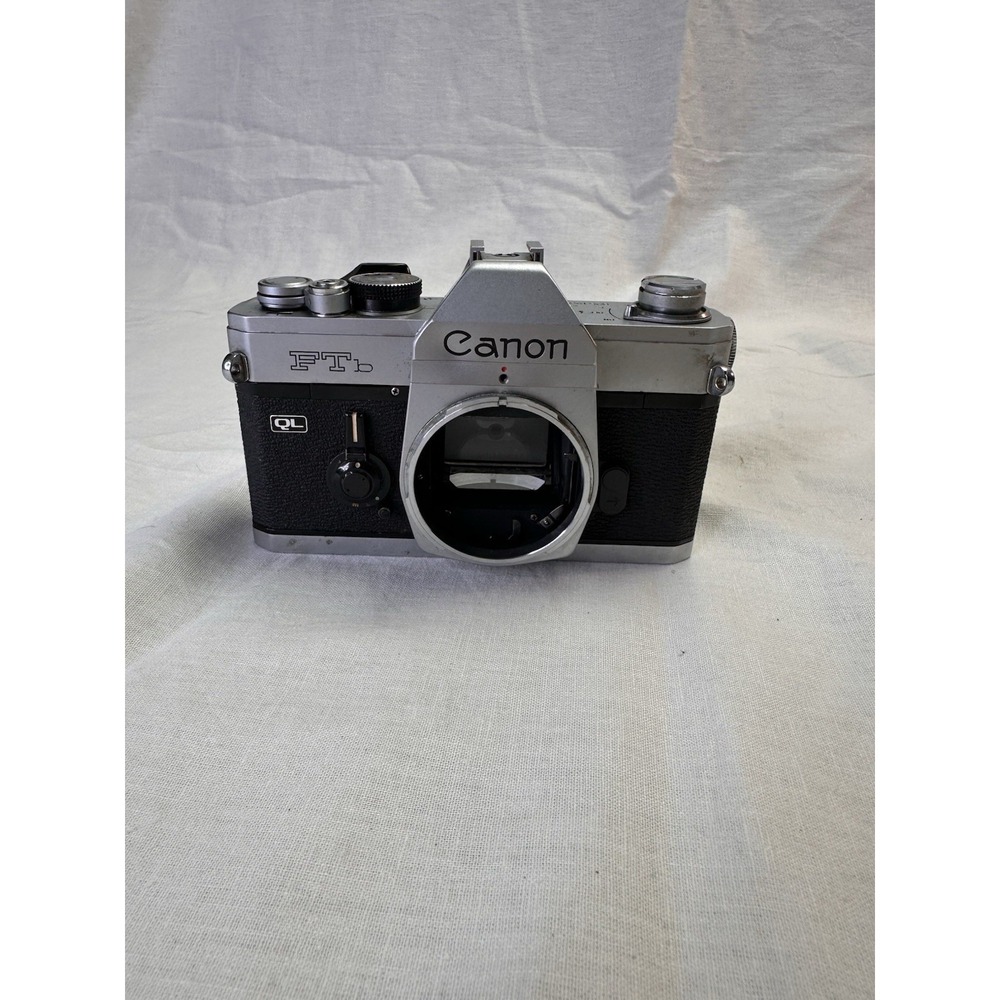 Canon FTb QL 35mm SLR Film Camera Body Only - TESTED